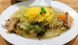 吉祥寺で信州上田の名物「あんかけ焼きそば」を頂きました！